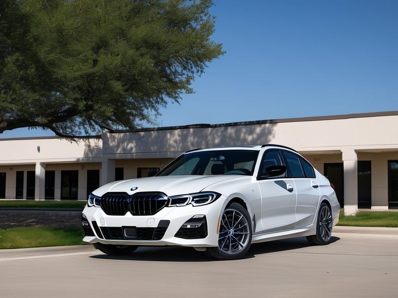 2022 BMW 3 Series windshield replacement with ADAS — after auto glass service