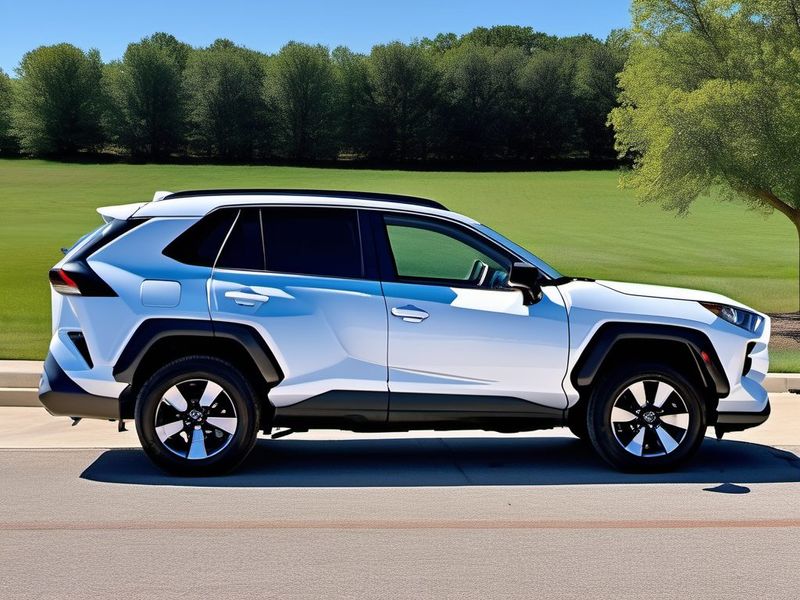 2022 Toyota RAV4 side window replacement — after auto glass service