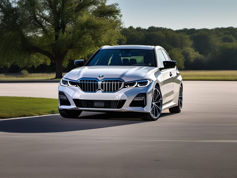 2022 BMW 3 Series windshield replacement with ADAS — before auto glass service