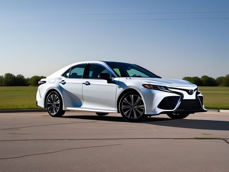 2021 Toyota Camry windshield chip repair — before auto glass service