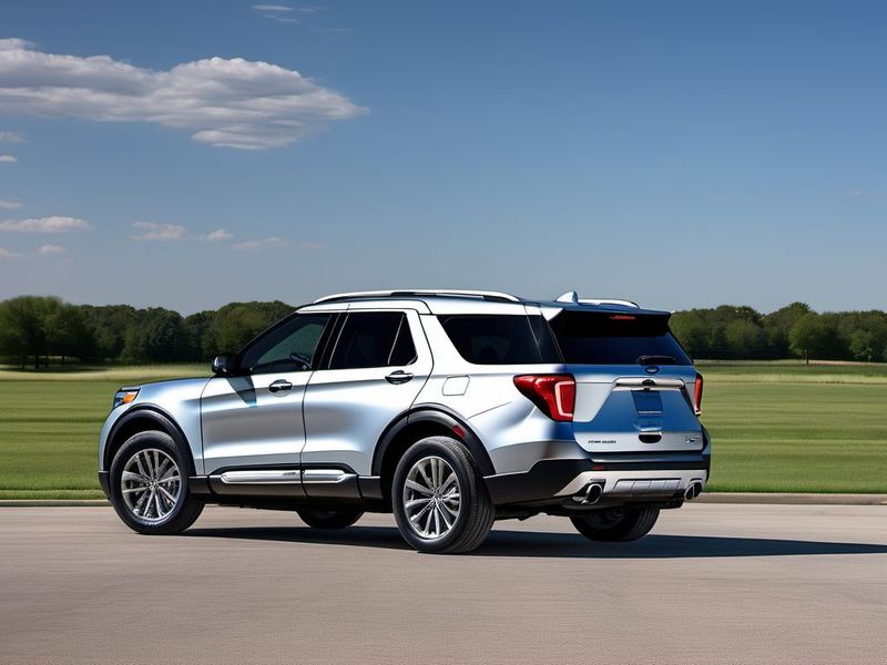 2021 Ford Explorer rear window replacement — before auto glass service